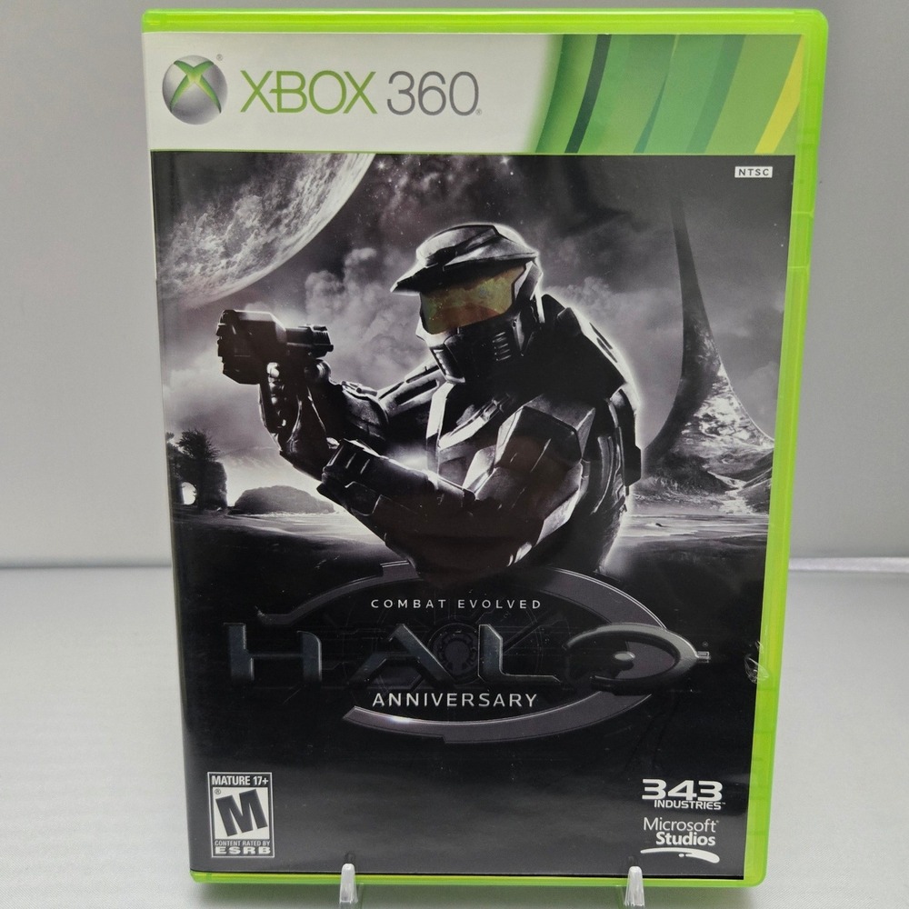 Halo Combat Evolved Anniversary - Xbox 360 - Complete CIB W/ Manual Tested